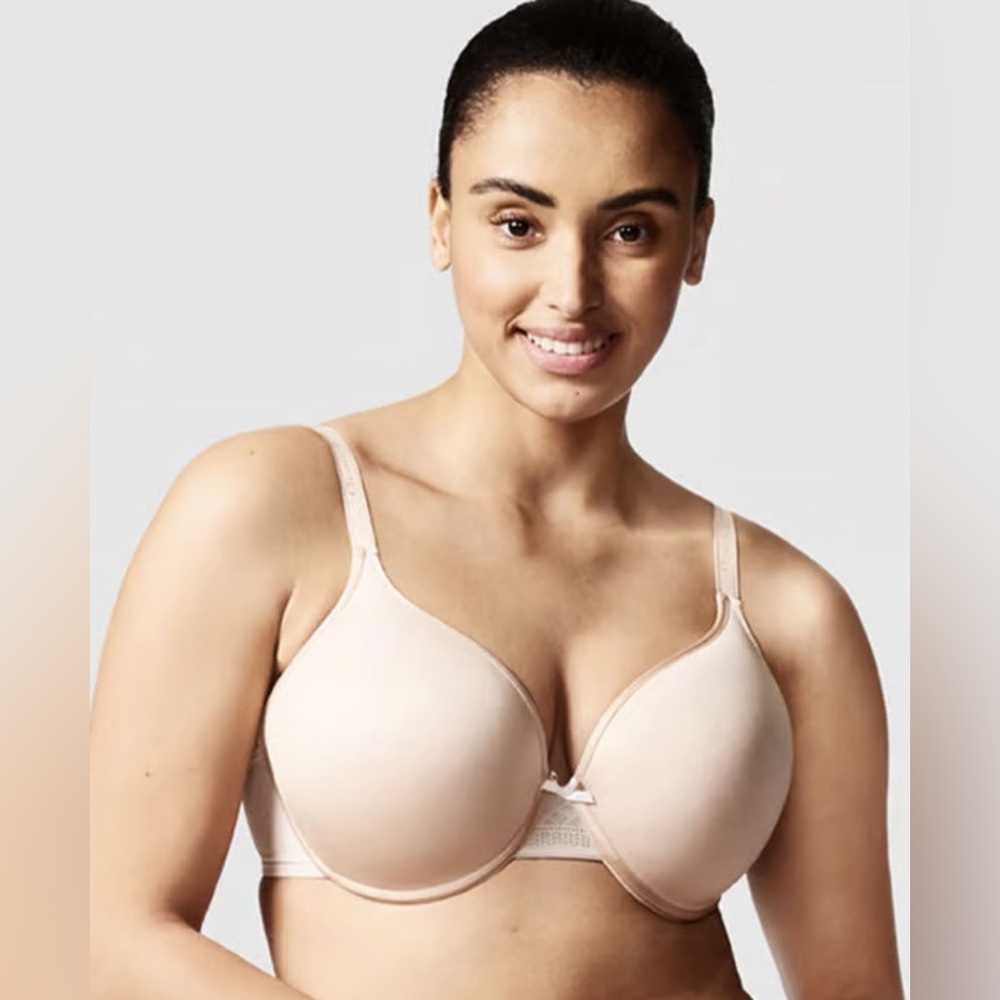 Chantelle Ideal Underwire T-shirt Bra 36DDDD C19510 Nude